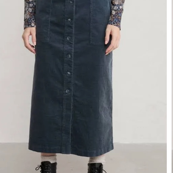 Seasalt organic corduroy maxi skirt - Picture 2 of 8